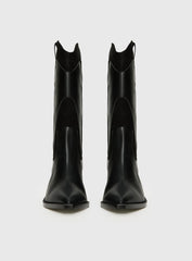 Takes You Far Cowboy Boot Black