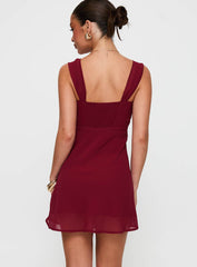 Solasta Mini Dress Red