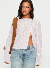 Lenker Knit Sweater Lilac