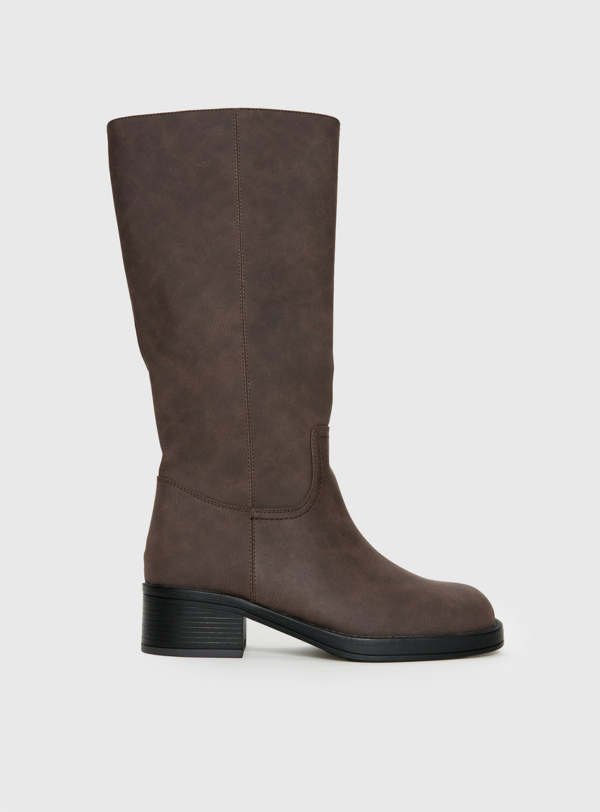 Therapy Fever Boots Brown