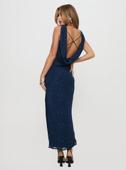Contessa Maxi Dress Navy