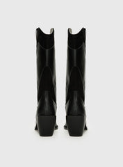 Takes You Far Cowboy Boot Black